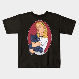 Alice and Wondercat Kids T-Shirt